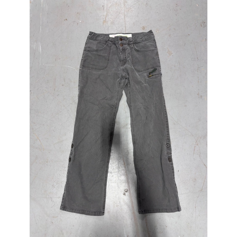 Outdoor Goddess Cargo Pants Gray Women Size 10 Roll Up